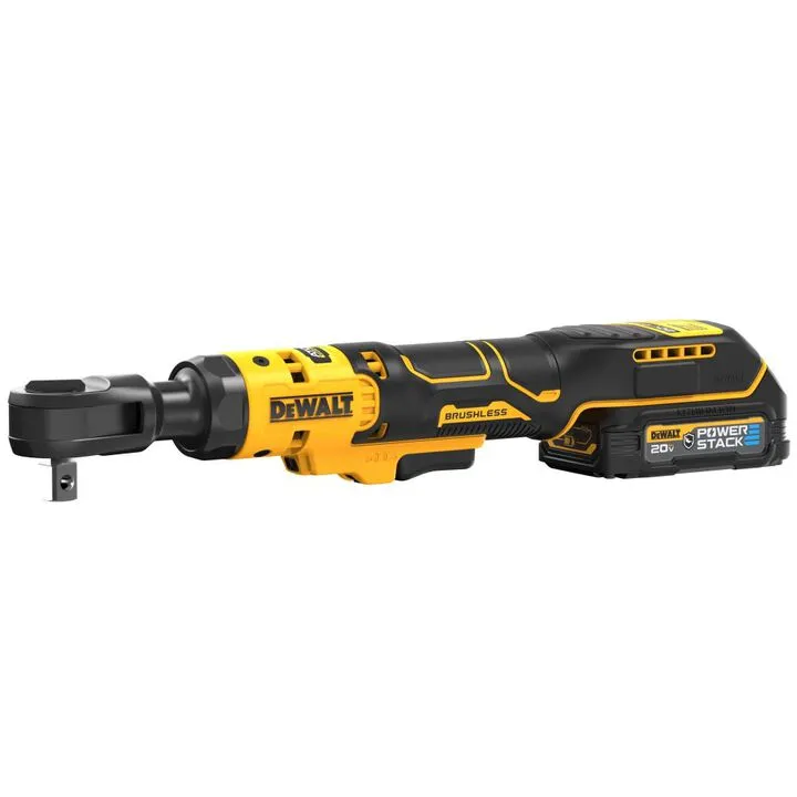DEWALT ATOMIC 20V MAX Brushless 1/2-Inch Ratchet with POWERSTACK Battery Kit 1