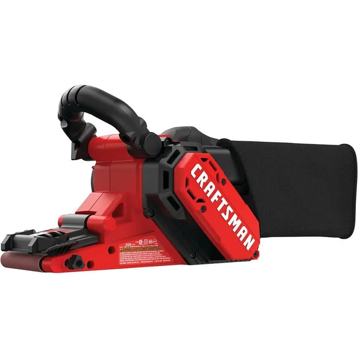 CRAFTSMAN 7 Amp 3 Inch x 21 Inch Electric Belt Sander - Professional Woodworking Power Tool