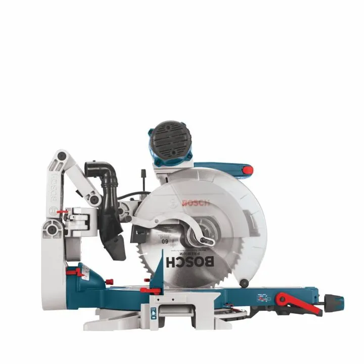 Bosch 12-Inch Dual-Bevel Glide Miter Saw & Gravity-Rise Stand Bundle: Professional Performance Kit 8