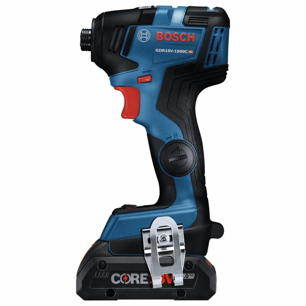 Bosch 18V Brushless 1/4 Inch Hex Impact Driver Kit with 2Ah Standard Power Battery 4