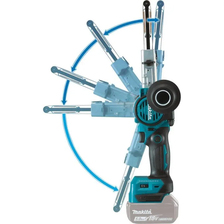 Makita 18V LXT 3/8 Inch x 21 Inch Detail Belt Sander (Bare Tool) 3
