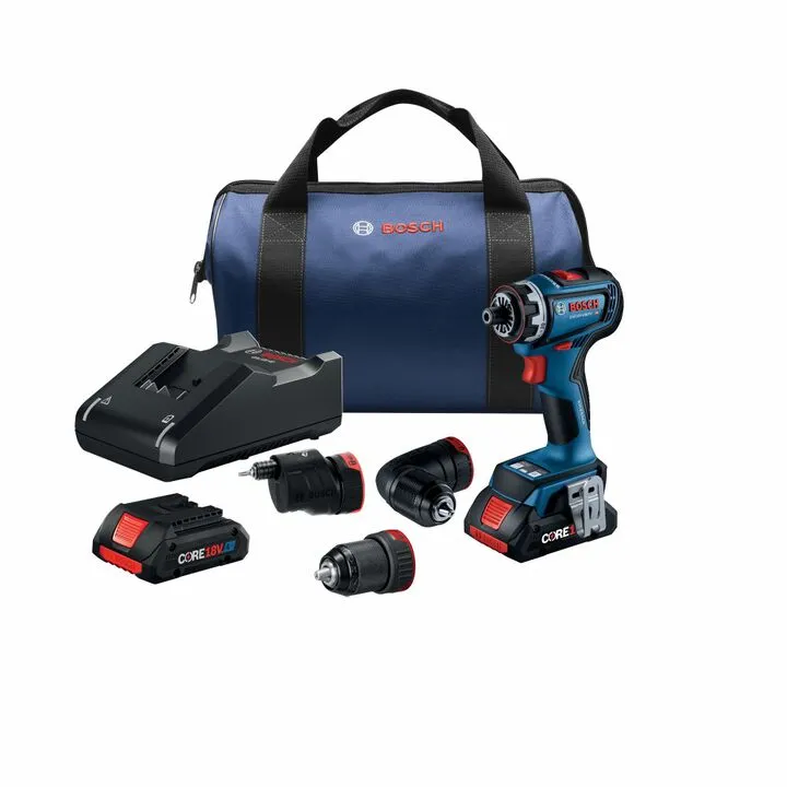 Bosch 18V Flexiclick 5-In-1 Drill Driver System (Professional Reconditioned Kit)