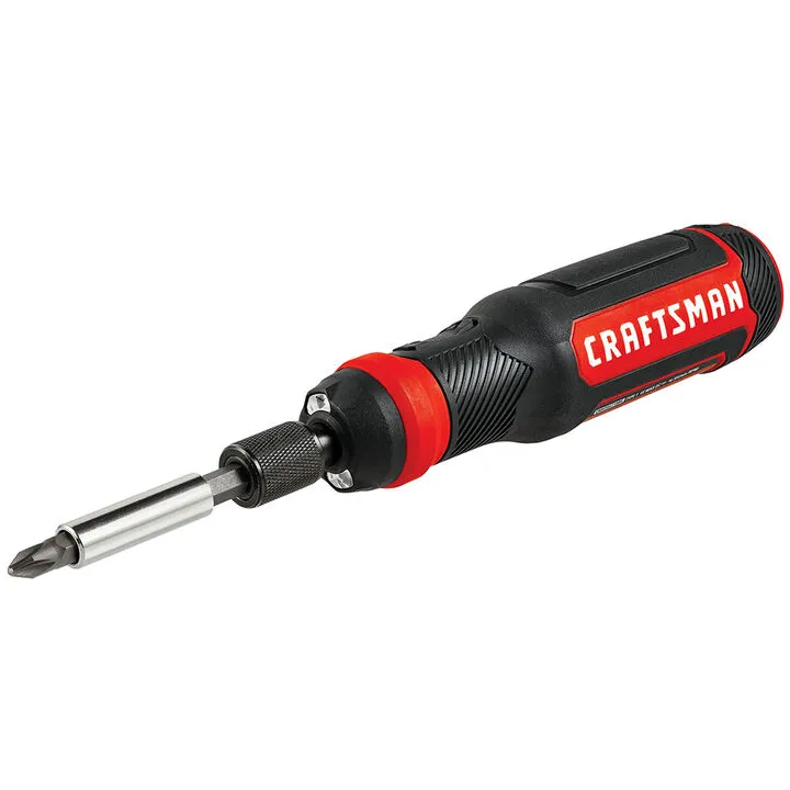 CRAFTSMAN 4V MAX Cordless Screwdriver Set, 20 Piece - Precision Power for Light-Duty Projects