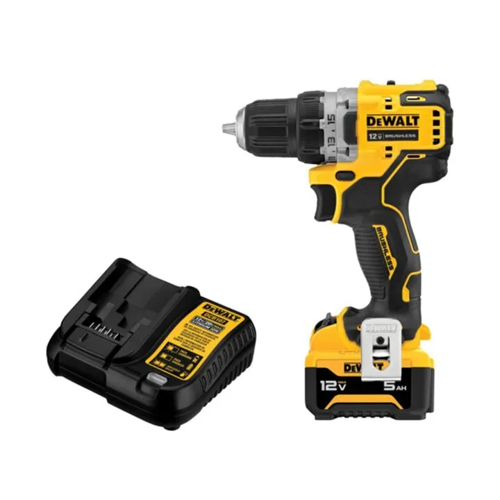 DEWALT XTREME 12V MAX Brushless 3/8 Inch Drill/Driver Kit - Compact & High-Performance
