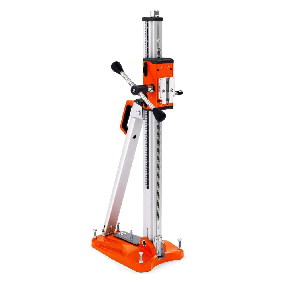 Husqvarna DS 250 Mid-Sized Core Drill Stand for Professional Concrete Drilling