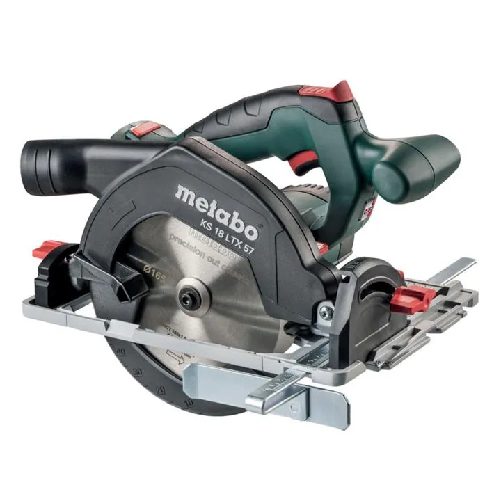 Metabo KS 18 LTX 57 Cordless Circular Saw (Bare Tool) - Precision & Power
