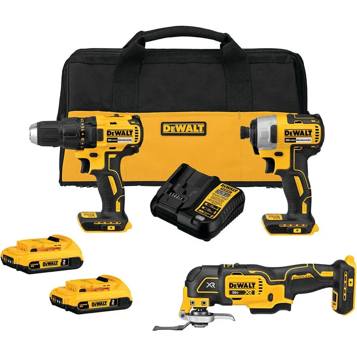 DEWALT 20V MAX Brushless 4-Tool Combo Kit - Professional Performance Bundle 5