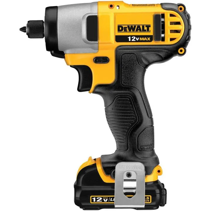 DEWALT DCF815S2 1/4-inch Impact Driver Kit - Compact & Efficient Performance