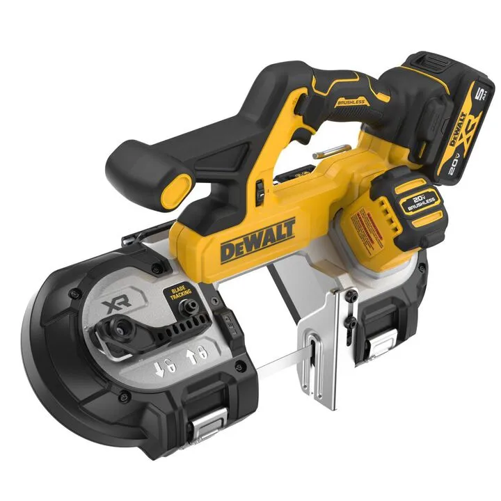 DEWALT 20V MAX* 3-1/4in Cordless Band Saw Kit - Professional Grade Metal Cutting 3