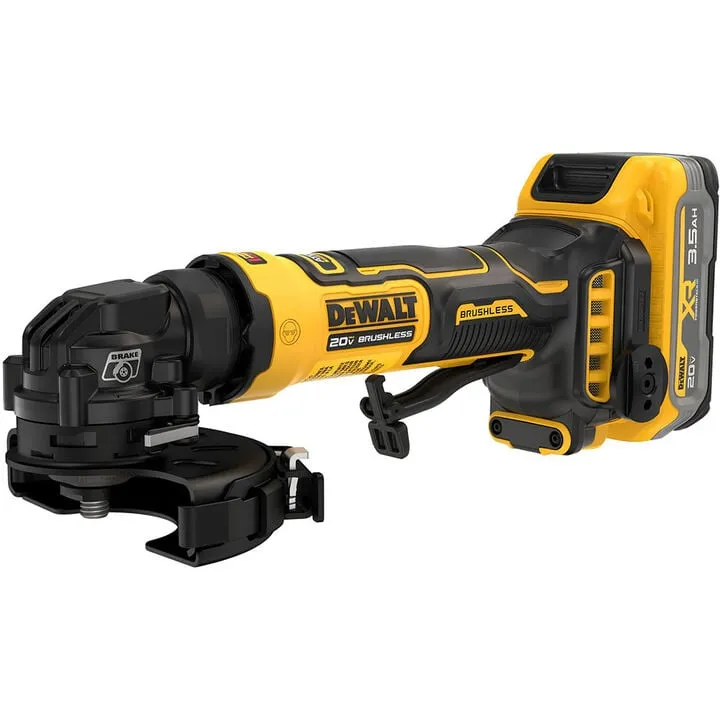 DEWALT ATOMIC 20V MAX 4-Inch Angle Grinder Kit with XR POWERSTACK Technology