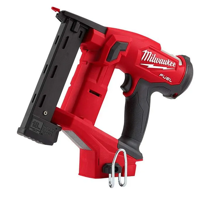 Milwaukee M18 1/4 Inch Narrow Crown Stapler and REDLITHIUM CP2.0 Battery Bundle 2