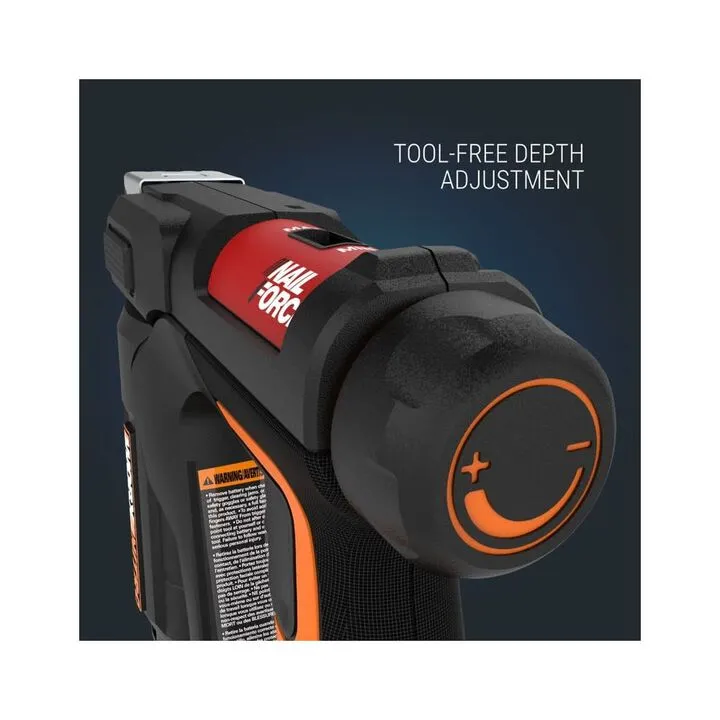 Worx 20V Cordless Crown Stapler (Bare Tool) - High-Efficiency Fastening Solution 5