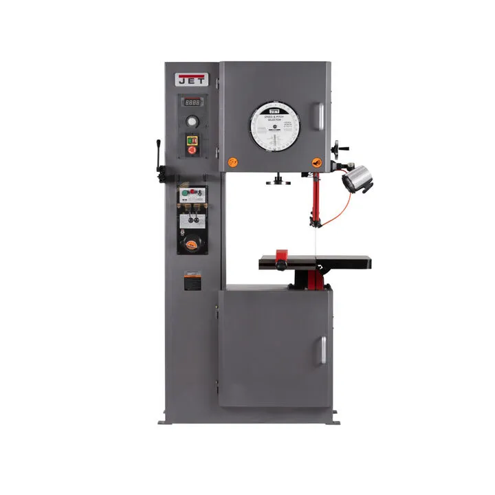 JET 18 Inch Continuous Variable Speed Vertical Band Saw - Industrial Precision & Performance