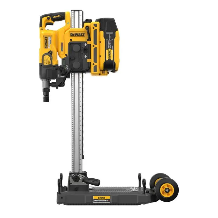 DEWALT POWERSHIFT 6-3/8 Inch Core Drill Stand Kit - Precision Engineered for Professional Concrete Drilling 4