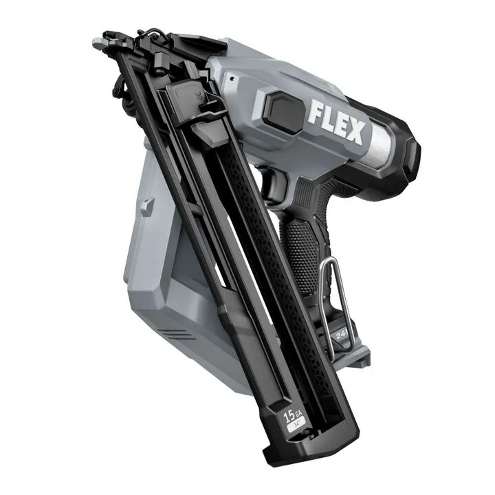 FLEX 24V Cordless 15 Gauge Angled Finish Nailer (Bare Tool) 3