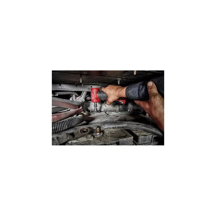 Milwaukee M12 Cordless Die Grinder Kit with XC6.0 Battery and Cut-Off Accessories 8
