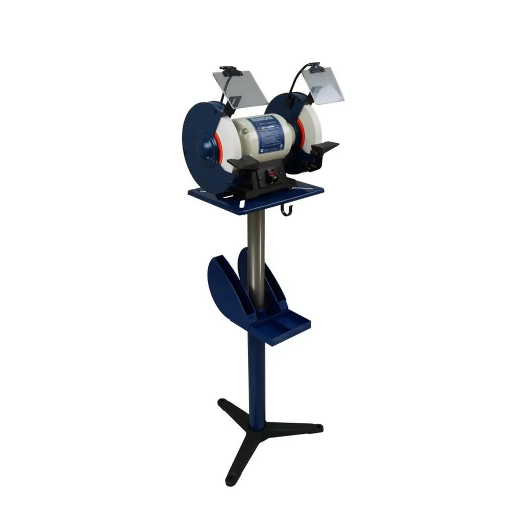 RIKON 8in Low Speed Grinder - Precision Bench Grinder for Woodworking Professionals 1