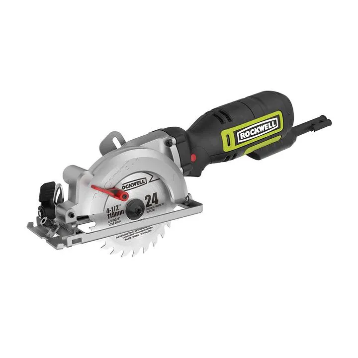 Rockwell 4-1/2 inch 5 Amp Compact Circular Saw - Precision Performance for DIY Enthusiasts 1