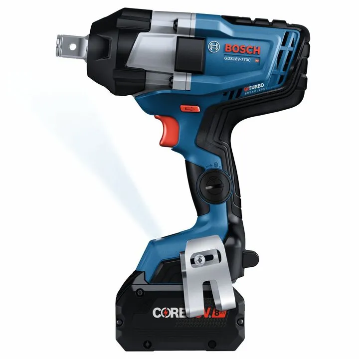 Bosch PROFACTOR 18V Connected 3/4 Inch Impact Wrench with Friction Ring - Reconditioned Kit 3