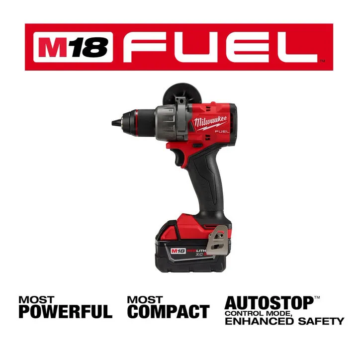Milwaukee M18 FUEL 2-Tool Combo Kit with 28-Piece Hole Dozer Hole Saw Kit - Professional Performance Bundle 4