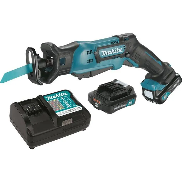 Makita 12V Max CXT Cordless Reciprocating Saw and Bluetooth Speaker Combo Kit (2.0Ah) 1
