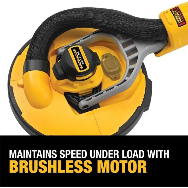 DEWALT 20V MAX Cordless Drywall Sander & Hard Backing Pad Professional Bundle 7