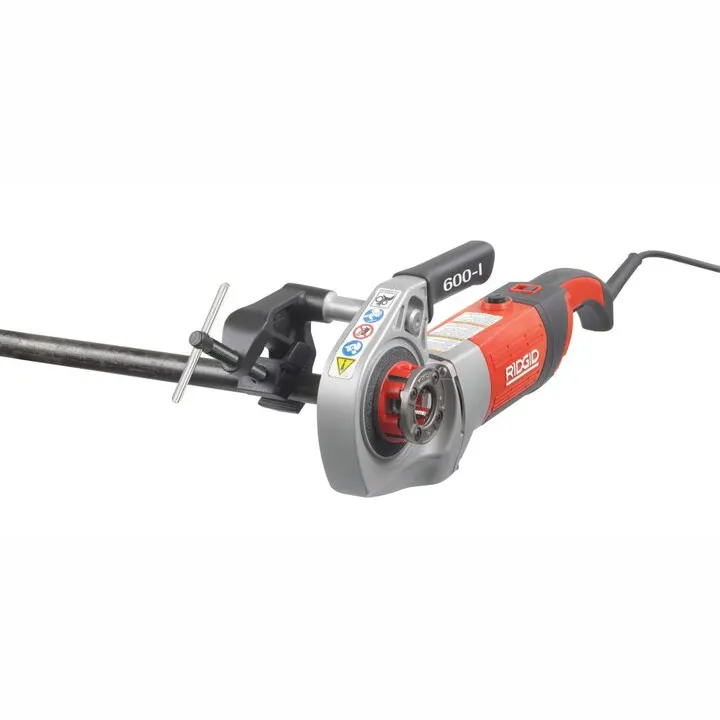 Ridgid 600-I Hand-Held Power Drive Pipe Threading Machine (115V) - Professional Grade 3