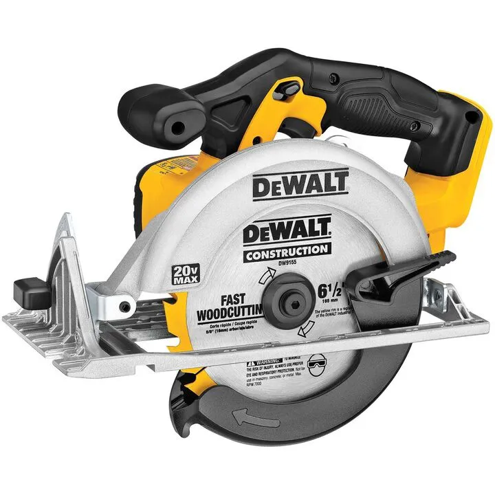 DEWALT 20V MAX 2-Tool Combo Kit and 20V MAX 6-1/2 Inch Circular Saw Bundle 2