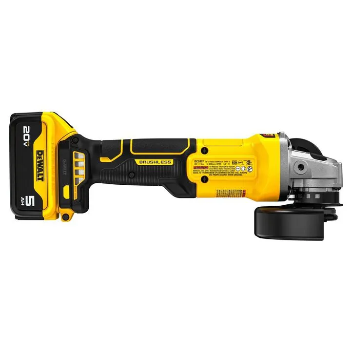DEWALT 20V MAX 4-1/2 Inch Slide-Switch Grinder Kit 2