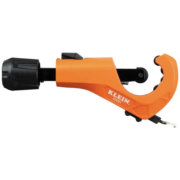 Klein Tools Quick-Adjust Tubing Cutter (1-5/8 inch) - Professional Grade Plumbing Essential 1