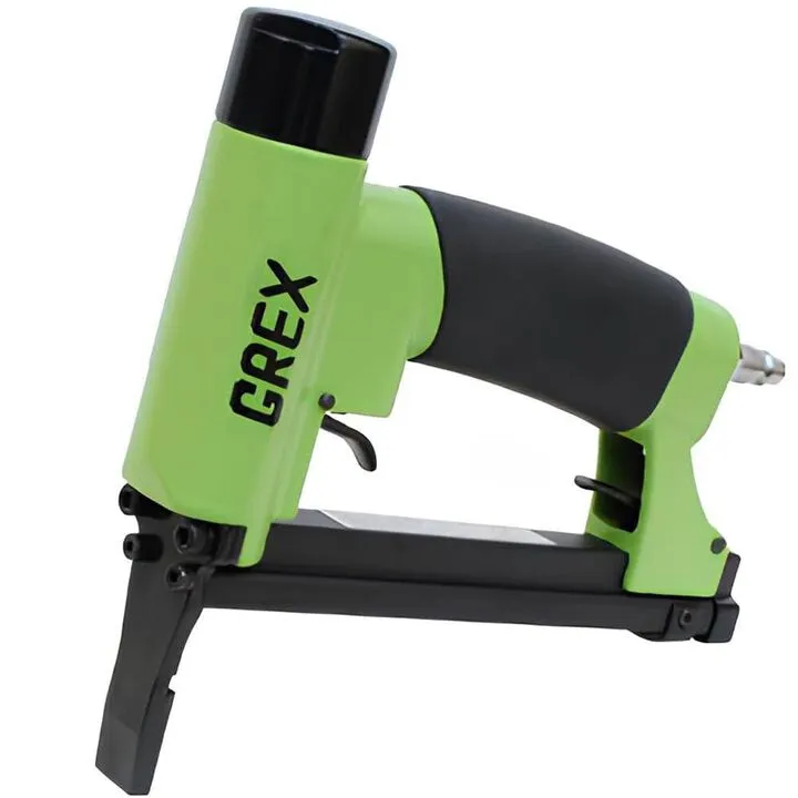 Grex Power Tools 1/4 Inch 18 Gauge Aluminum Lightweight Crown Stapler 1