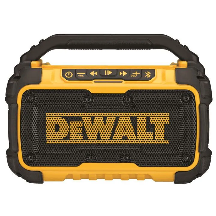 DEWALT 20V MAX 15-Degree Cordless Coil Roofing Nailer & 12V/20V Jobsite Bluetooth Speaker Bundle 2