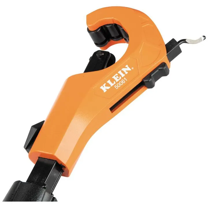 Klein Tools Quick-Adjust Tubing Cutter (1-5/8 inch) - Professional Grade Plumbing Essential 3