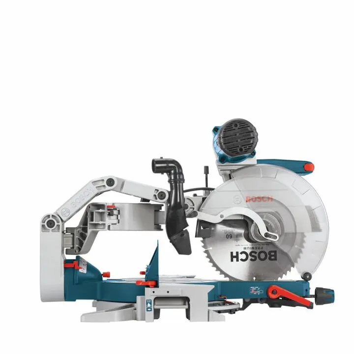 Bosch 12-Inch Dual-Bevel Glide Miter Saw & Gravity-Rise Stand Bundle: Professional Performance Kit 7