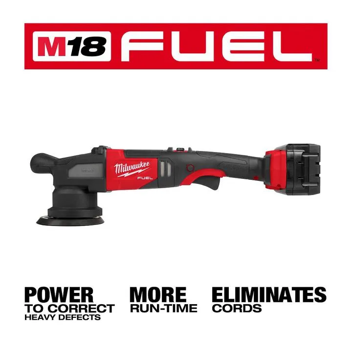 Milwaukee M18 FUEL 15mm Random Orbital Polisher Kit - Professional Cordless Performance 3