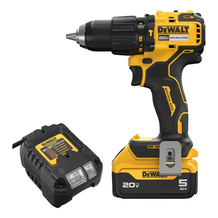 DEWALT 20V MAX 1/2 Inch Hammer Drill Kit - Professional Performance Edition
