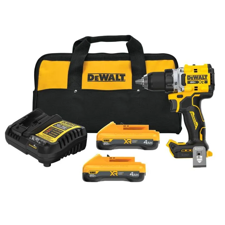 DEWALT 20V MAX XR 1/2 Inch Drill Driver Kit with POWERPACK & Rapid Load Accessory Set 2