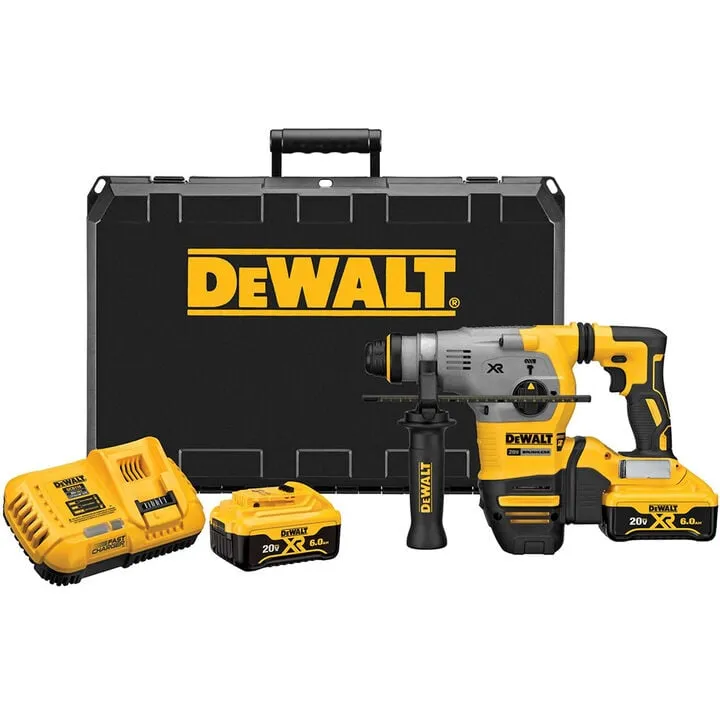 DEWALT 20V MAX XR 1-1/8 in. L-Shape SDS Plus Rotary Hammer Kit