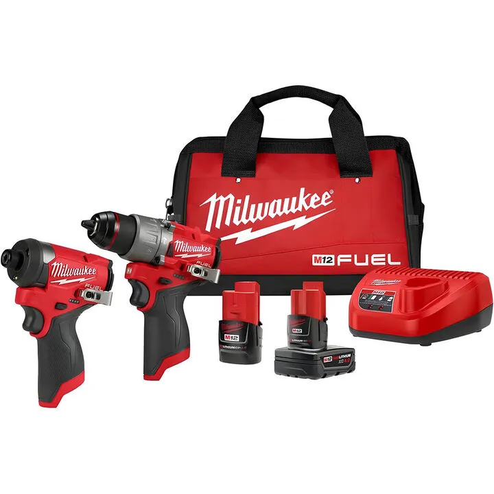 Milwaukee M12 3-Tool Combo Kit - High-Performance Cordless Power Solutions 5