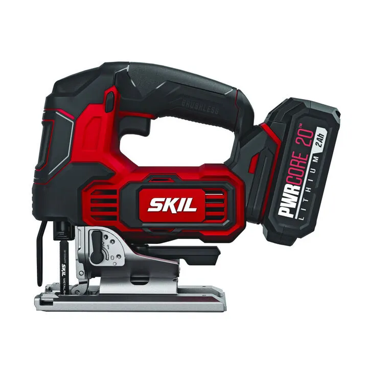 SKIL PWRCORE 20 Brushless 20V Jigsaw Kit - High-Performance Cordless Cutting