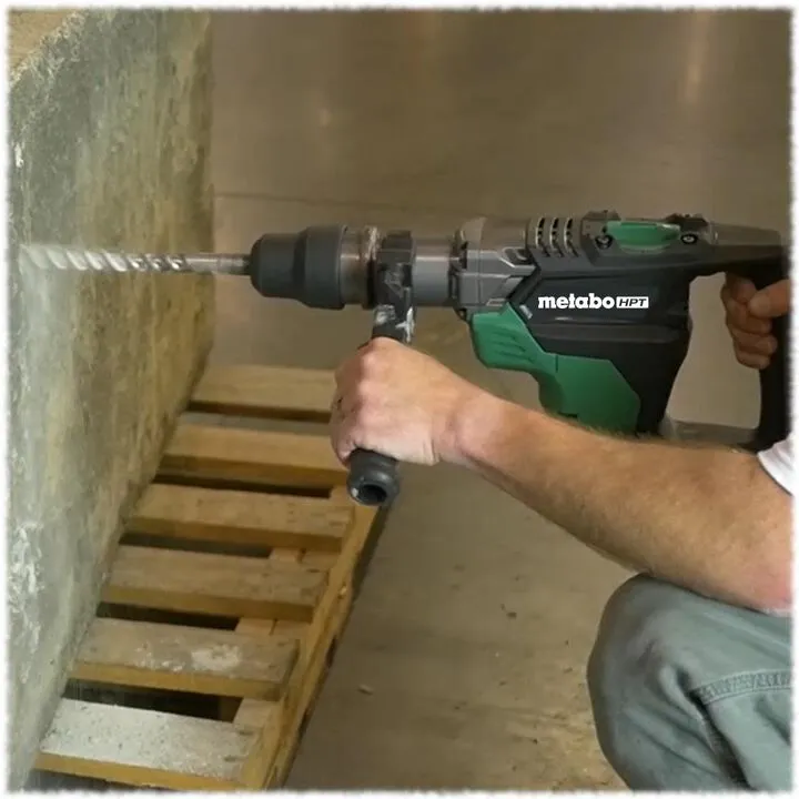 Metabo HPT 1-9/16-in SDS Max Rotary Hammer - Professional Grade Performance 1