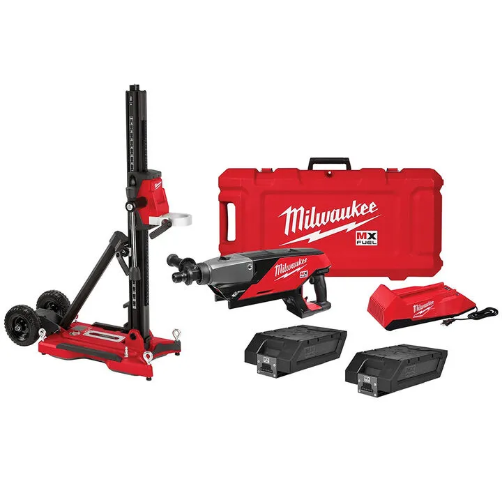 Milwaukee MX FUEL Handheld Core Drill Kit with Stand - Certified Professional Edition