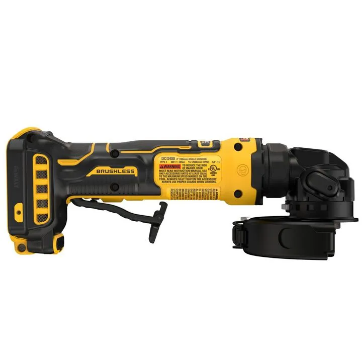 DEWALT ATOMIC 20V MAX 4-Inch Cordless Angle Grinder (Bare Tool) 3