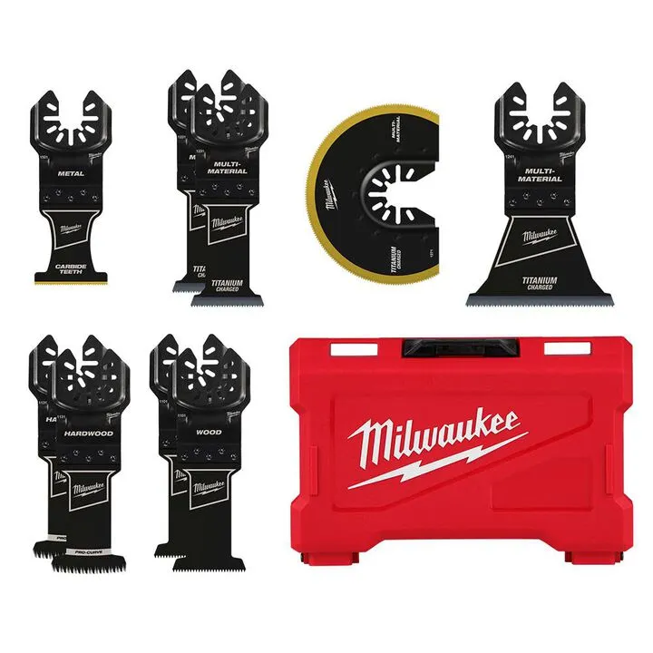 Milwaukee M18 FUEL Oscillating Multi-Tool with 9-Piece OPEN-LOK Performance Blade Bundle 2