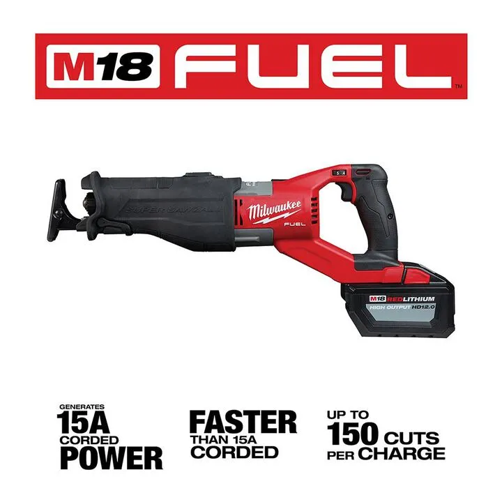 Milwaukee M18 FUEL SUPER SAWZALL Kit - High-Performance Cordless Demolition Power 2