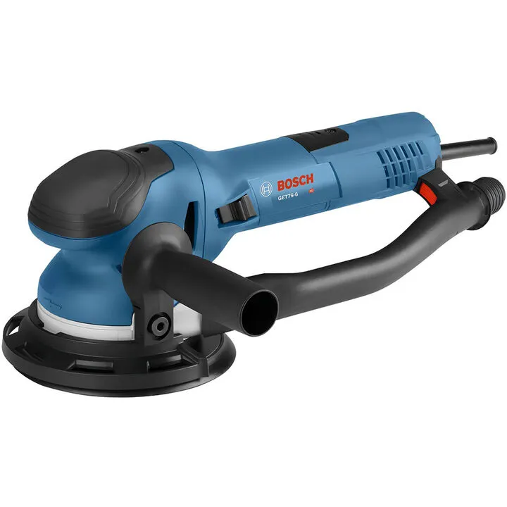 Bosch 6-Inch Dual Mode Random Orbit Sander Professional Kit with Premium Hook-and-Loop Sanding Discs 4
