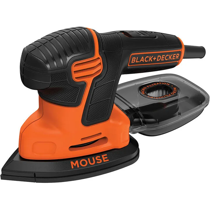 Black and Decker 1.2 Amp MOUSE Detail Sander - Precision Crafting Tool