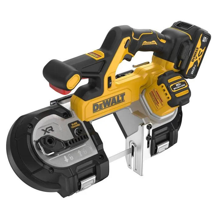 DEWALT 20V MAX 3-1/4in Dual Switch Band Saw Kit - High-Performance Cordless Metal Cutting 3