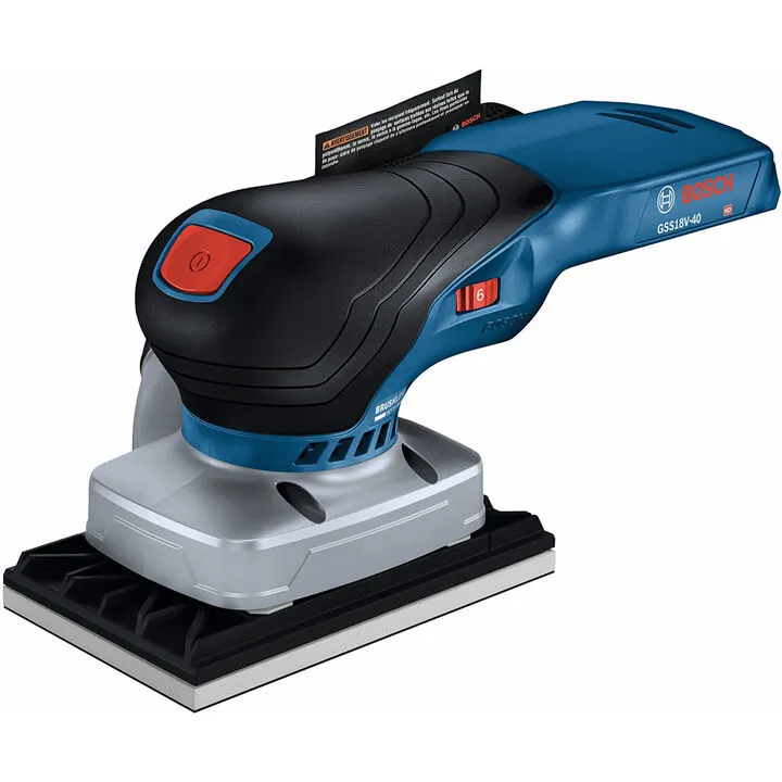 Bosch 18V Brushless Sheet Orbital Finishing Sander (Bare Tool) - Certified Reconditioned