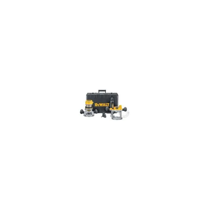 DEWALT 12 Amp 2-1/4 HP Plunge and Fixed Base Variable Speed Router 1
